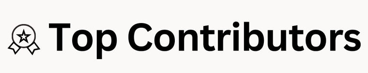 Top contributors logo