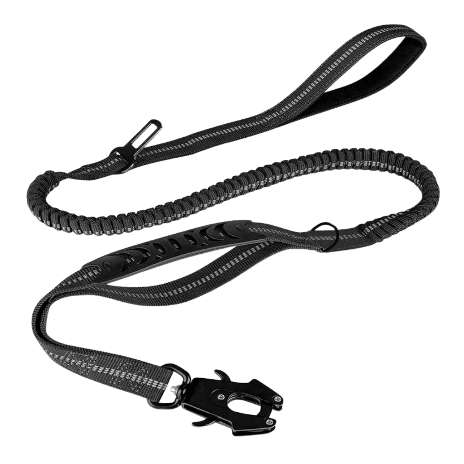 Black Durable Reflective Leash