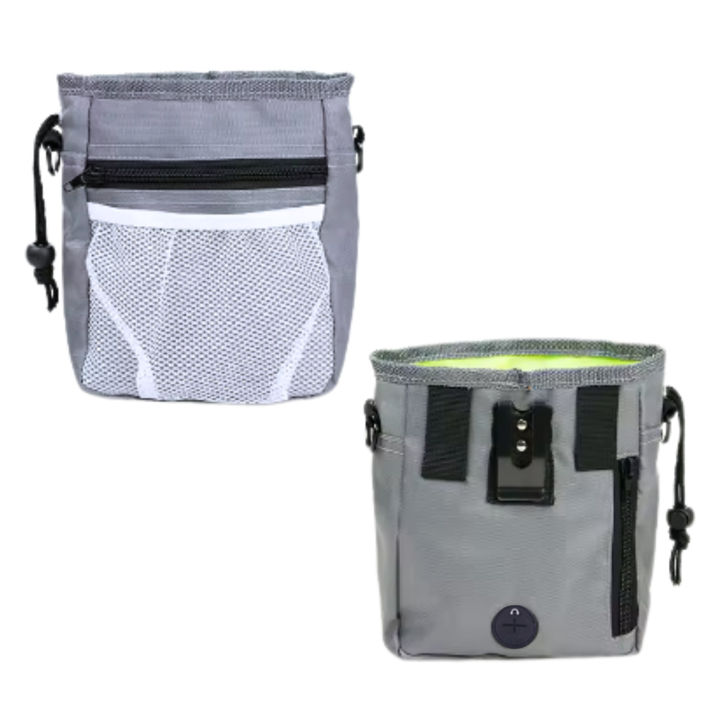 Durable Dog Training Pouch Gray