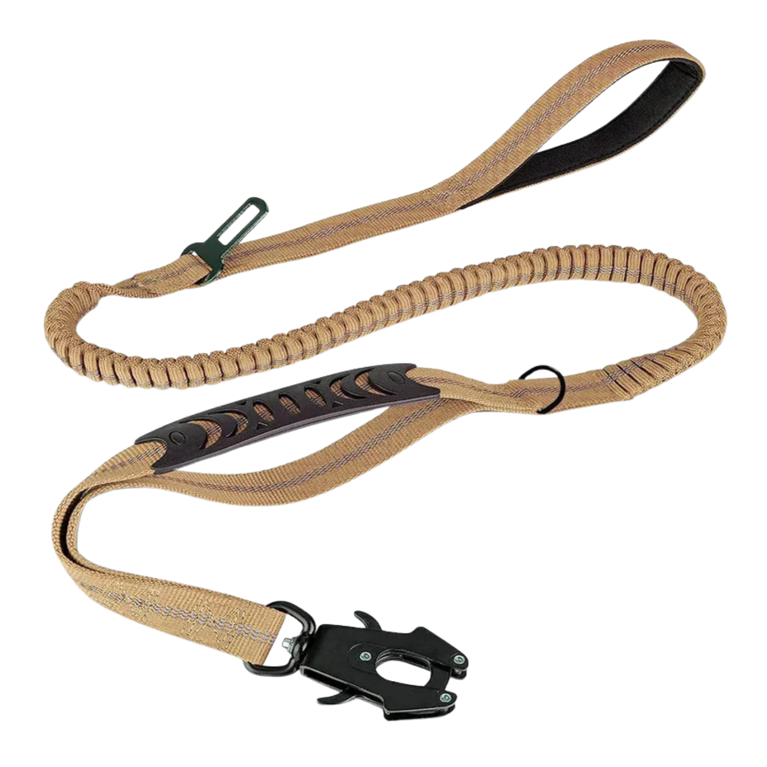 Khaki Durable Reflective Leash