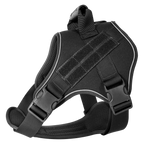 Lightweight Tactical Dog Harness - Black color